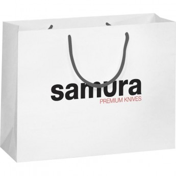 Пакет ПВД 300х400 мм SAMURA, 60 мкм с печатью 2+2